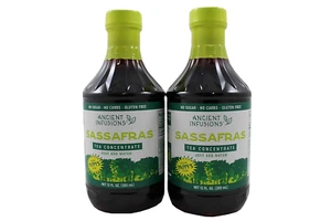 Sassafras Tè Concentrato, (Confezione da 2) Naturale - Senza Zuccheri Aggiunti - Foto 1 di 12