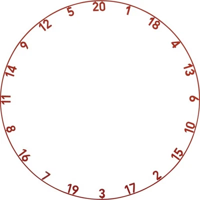 MARKENLOS Precise180 - One Piece Lasercut Zahlenring