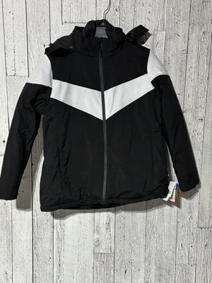 Spyder 3-in-1 hooded insulated men’s snow jacket black NWT size XL $180  - Image 1 of 4