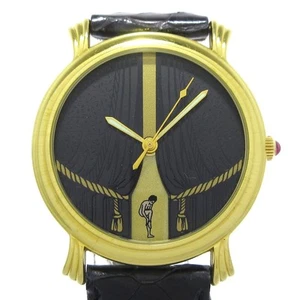 Auth Vincent Calabrese La Gioconda - Black Men's Wrist Watch - Picture 1 of 12