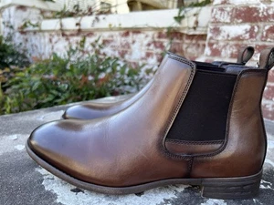 Jousen Milan Men Chelsea Leather Dress Boots Lightweight Casual Chukka Ankle NWT - Picture 1 of 15
