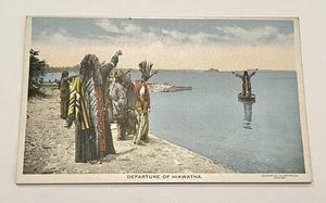 Postcard Departure of Hiawatha Octochrome - Picture 1 of 2