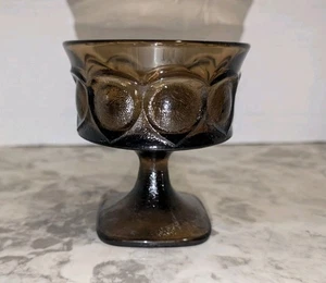 1-5ea Vintage Noritake Strahler Sherbet Glas 4" hoch Nussbaum Braun G1002 - Bild 1 von 8