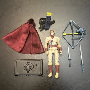 Gi Joe 3.75 Action Figure Loose Storm Shadow 2008 v25 Complete L7 - Picture 1 of 3