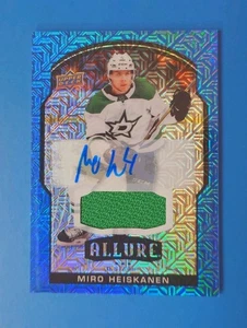 Miro Heiskanen Auto Jersey Limited /25 Blue Line Allure Autographed - Picture 1 of 8