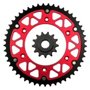13T Front &49T Rear Sprockets Stock For Honda CRF450R 2002-2015 CR250R 1992-2017 - Picture 1 of 1