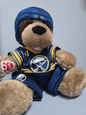 NHL Buffalo Sabres Build A Bear Workshop - Dog In A Jersey And Helmet  - Image 1 of 4