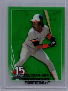 Eddie Murray 2025 Foglia Nazionale 1/1 Prova di Pre Produzione - Foto 1 di 1