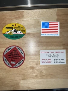 Lot Of 4 Coal Mining Stickers  - Picture 1 of 7