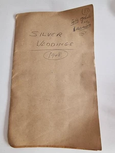 British Commonwealth KGVI Silver Wedding Accumulation in Old Approval Folder - Picture 1 of 12