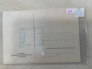 German Postal History Saar Occupation 1 Item G67 - Imagen 1 de 6