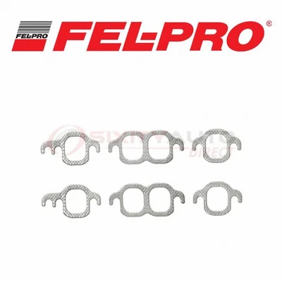 Fel-Pro Exhaust Manifold Gasket Set for 1955-1957 Chevrolet Two-Ten Series wf — 第 1/4 张图片