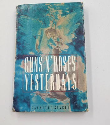 Guns N' Roses Yesterdays Cassette Single 1992 Live Track Geffen Tested - Image 1 of 4