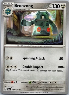 Bronzong Normal SV08: Surging Sparks 127/191 NM - Image 1 of 2