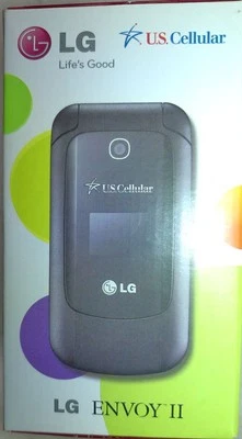 LG Envoy 2 UN160 - Negro EE. UU. Celular Muy Raro Teléfono Abatible EE. UU. Celular Nuevo en Caja Foto 1 de 2