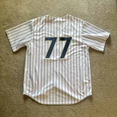 Camiseta Scranton Wilkes-Barre Railriders #77 Majestic New York Yankees Talla L Grande Foto 1 de 4