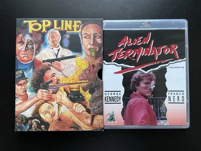 Top Line aka Alien Terminator - Cauldron Limited Edition (Blu-ray, 1988) - Image 1 of 4