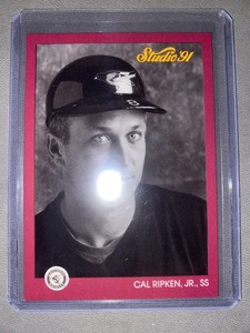 1991 Studio Cal Ripken Jr. #9 Orioles “ Iron Man “ HOF