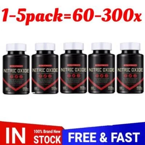 Nitric Oxide LArginine Pre Workout Testosterone Booster+Multivitamin Men'sTe s t - Bild 1 von 17
