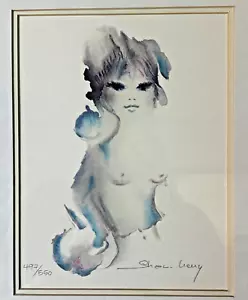2001 Signierte Shan Merry Believe Gerahmte Lithographie: Limited Edition Akt 497/550 - Bild 1 von 9