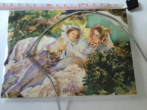 TUSHITA 20 MINT POSTCARDS JOHN SINGER SARGENT SIMPLON PASS THE TEASE 1911 MINT - Picture 1 of 4