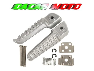 Paar Fußrasten Passagier 1077 Kawasaki ZR 7S 750 2001 2002 2003 - Imagem 1 de 2