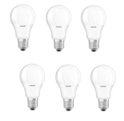 6x Osram LED STAR Classic A75 E27 11W = 75W 4000K 1055lm matt EEK:F (Spektr A-G) - Bild 1 von 3