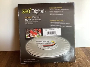 360° Digital HDTV Indoor Swivel Antenna Patented DG3000 40-70 Mile STRONGEST NOB - Picture 1 of 3