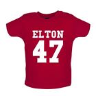 Elton 47 - Baby T-Shirt / Babygrow - Music Rocket Man John Love Fan Gig