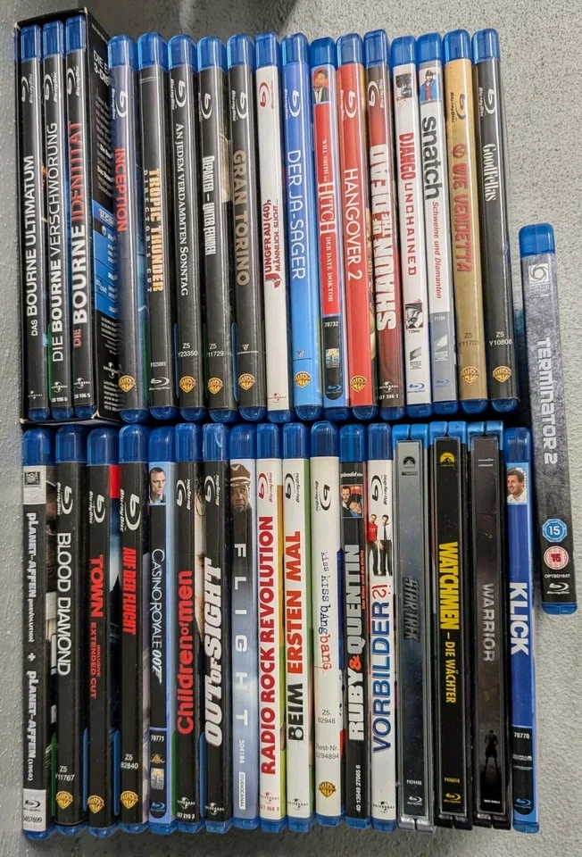 Bluray Sammlung 35 Top Filme - Kult, Komödien, Special Editions, FSK 18 - Bild 1 von 1