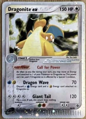 Pokémon TCG Collection Dragonite EX 90/97  EX Dragon Holo Rare Nintendo Stage 2 - Image 1 of 2
