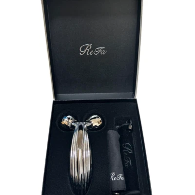 ReFa CARAT RAY MTG Platinum Beauty Facial Roller Handy Device Made in Japan - Image 1 of 3