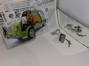 FIAT 600 MULTIPLA DEL 63 - SERRATURA COFANO POSTERIORE CON CHIAVI FAAB - Imagen 1 de 1