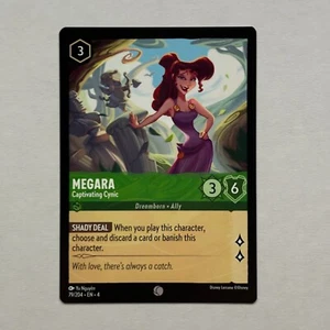 Megara 79/204 Disney Lorcana Ursula's Return Regular Common Card NM - Picture 1 of 2