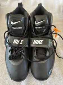 NUEVO CON ETIQUETAS Nike Team Code Vintage 2011 Hombre’s Botines de Fútbol Talla 15 Negro Vietnam - Imagen 1 de 10