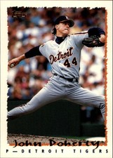 1995 Topps Baseball Card #125 John Doherty