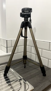 Hama Star 61 Black And Silver Tripod For Cameras With Protective Case - Picture 1 of 5