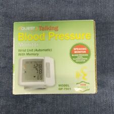 Quest QP-7901 Talking Blood Pressure Monitor Wrist Unit BRAND NEW u-1A