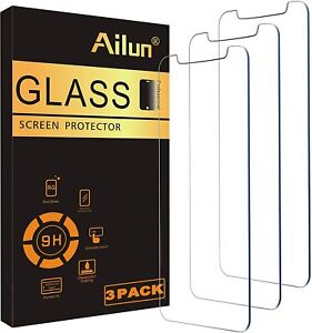Ailun Glass Screen Protector Compatible for iPhone 11/iPhone XR, 6.1 Inch 3 Pack