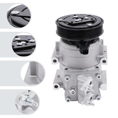 Air Conditioner AC Compressor OEM#BE8Z19703A For 2011 12-2013 Ford Fiesta 1.6L - Image 1 of 4