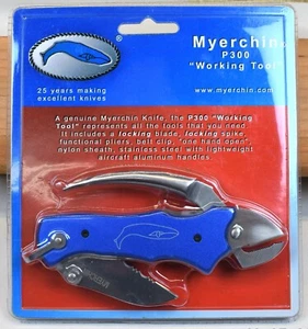 MYERCHIN CHINA #P300 WORKING TOOL MARLIN SPIKE KNIFE 2015 BRAND NEW - Picture 1 of 4