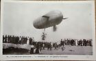 French Aviation 1910 Realphoto Postcard: Airship/Dirigible/Blimp, Le Parseval II