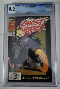 Ghost Rider Vol 2 #1 Marvel CGC 9.2 (1990)