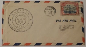 Buffalo New York aviation show March 25 1929 airmail - Picture 1 of 2