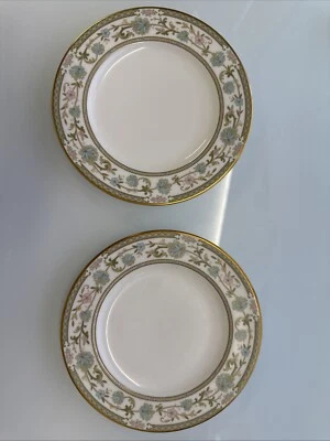Noritake Sakura Lot of 2 Bread & Butter Plates 9704 - Image 1 of 3