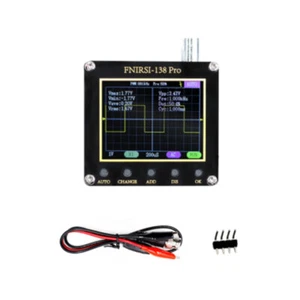 FNIRSI 138pro 2.4 Inch Display Handheld Oscilloscope 200KHz Bandwidth 3.3V H2N0 - Picture 1 of 11