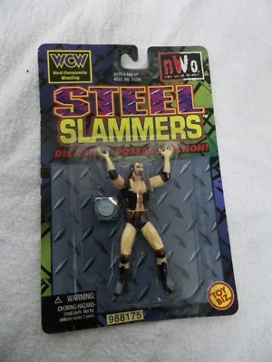 1999 Toy Biz WCW Wrestling Steel Slammers Figure - Scott Hal - Image 1 of 2