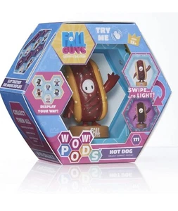 WOW! PODS Fall Guys Ultimate Knockout Hot Dog Light up Bobble Head Figure - Picture 1 of 22
