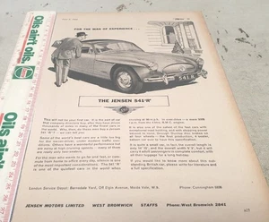 1960 JENSEN 541R Original Sales Advert - Picture 1 of 1