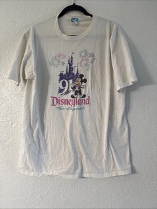 Vintage DISNEYLAND The Original ‘91 T-Shirt XL DISTRESSED Stained - Picture 1 of 16